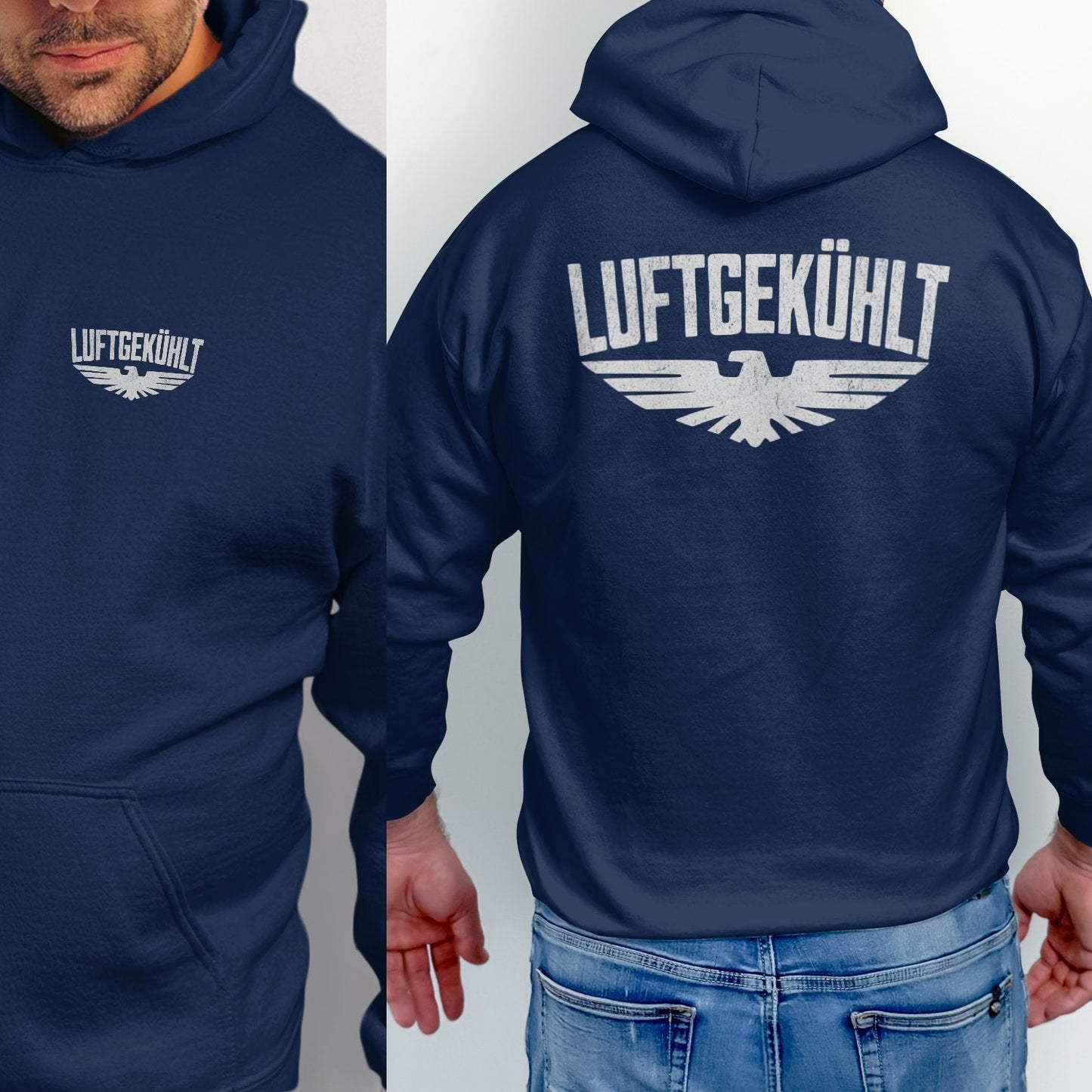 Luftgekühlt Vintage Eagle Logo Hoodie product