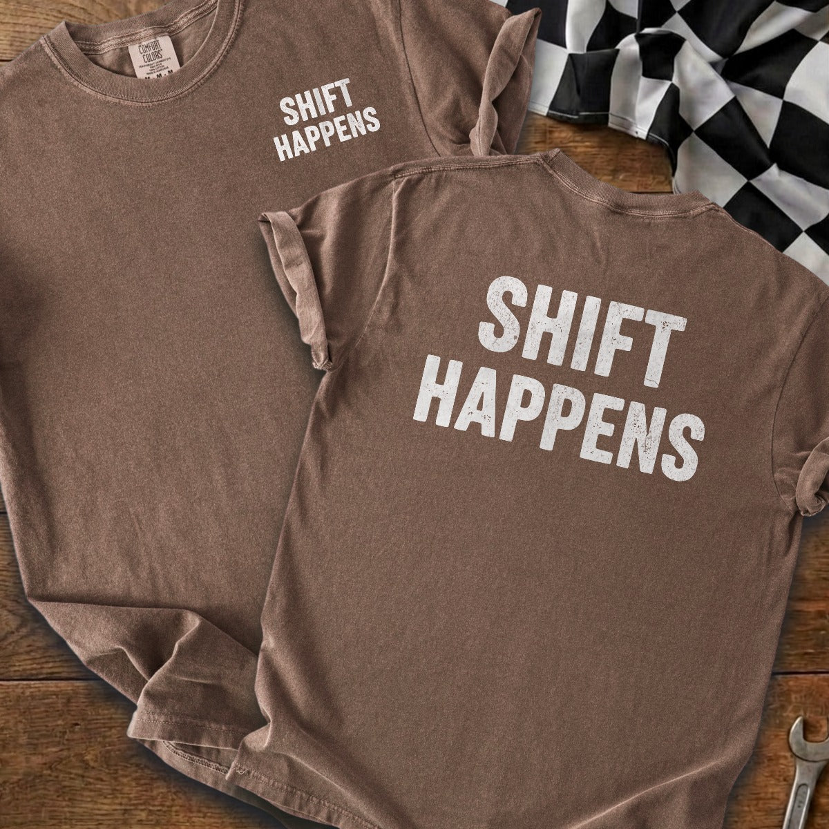 Espresso | Left Chest + Back
