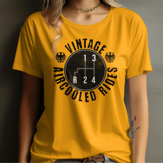 Vintage Aircooled Rides Graphic Tee product