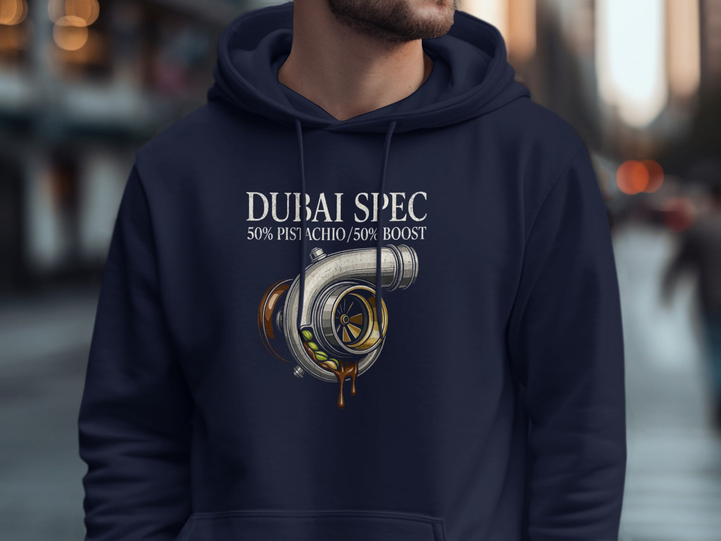 Dubai Spec 50 Percent Pistachio 50 Percent Boost Hoodie