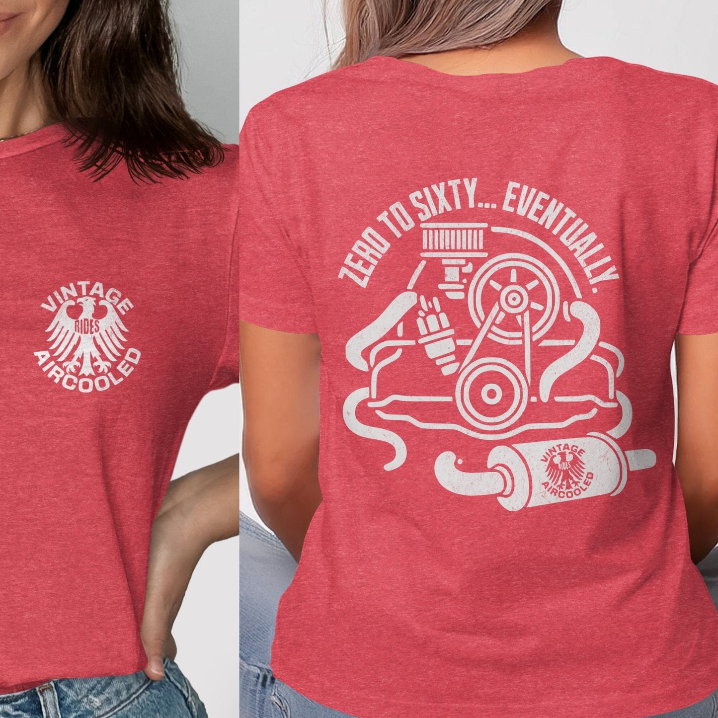 Vintage Aircooled Zero To Sixty Eventually T-shirt product