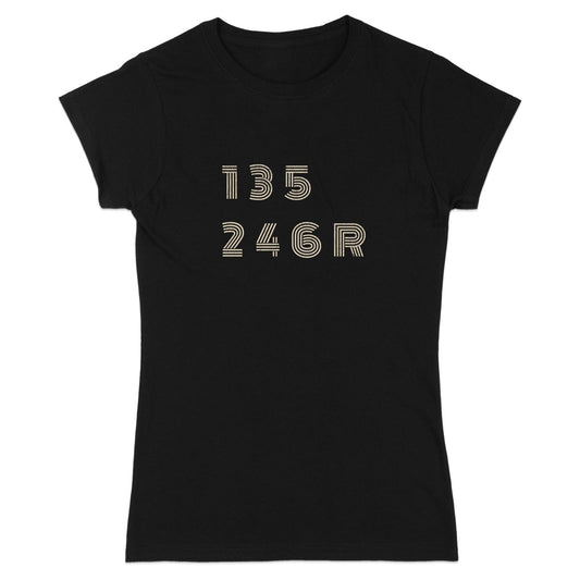 Unique 135 246R Design Women's Fitted T-Shirt
