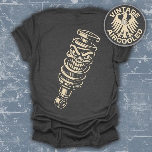 Vintage Aircooled Skull Engine Graphic T-Shirt product