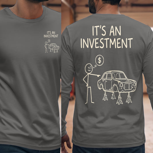 Graphite Heather | Front & Back