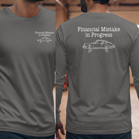 Graphite Heather | Left Chest + Back