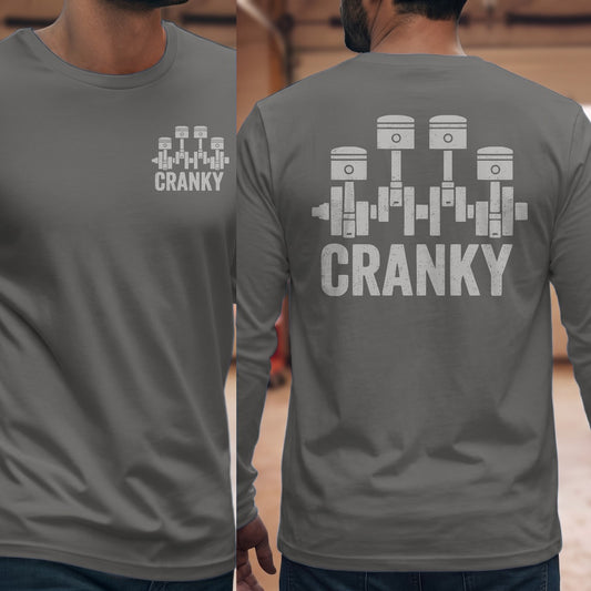 Graphite Heather | Front & Back