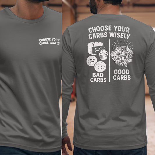 Graphite Heather | Left Chest + Back