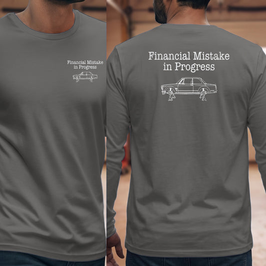 Graphite Heather | Left Chest + Back