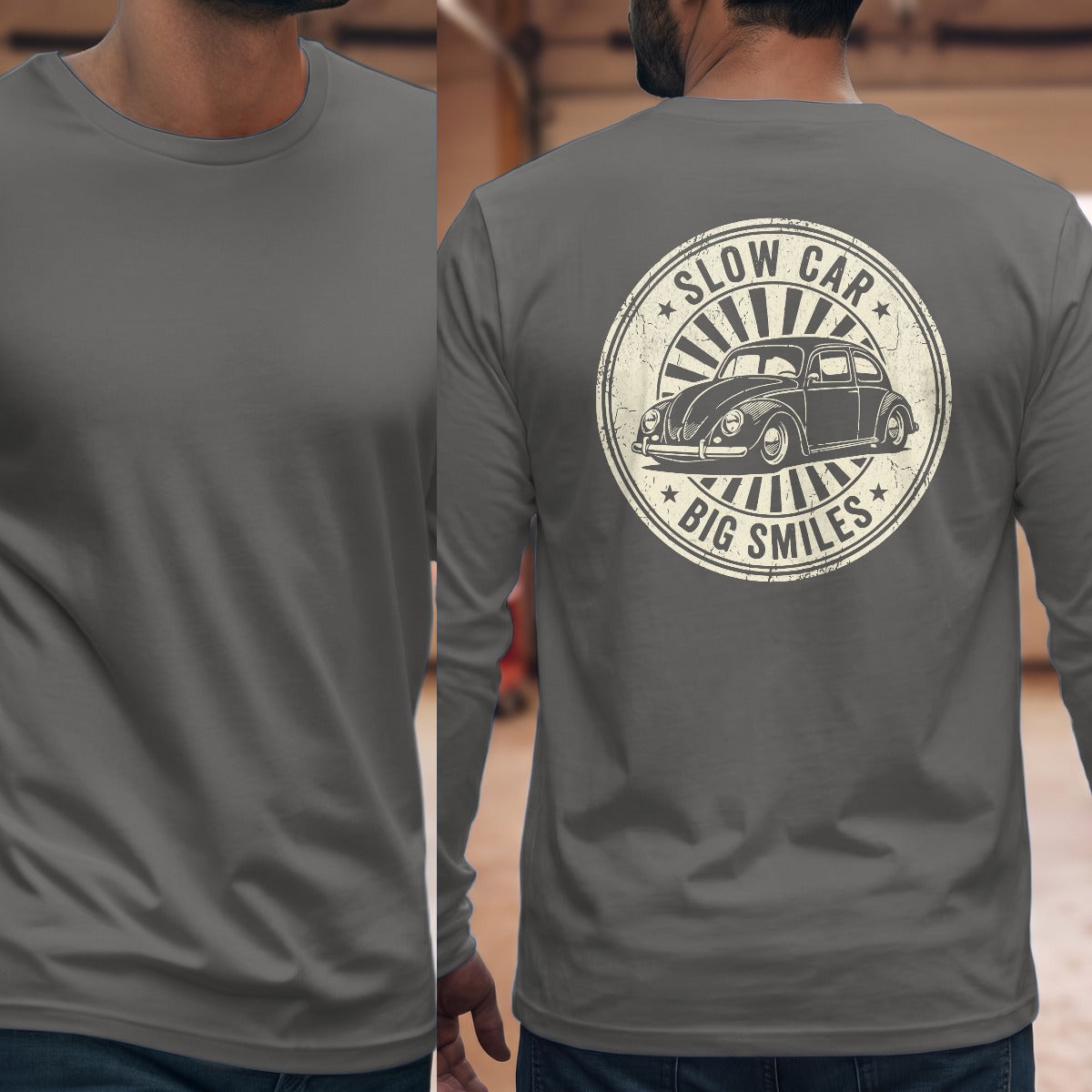 Graphite Heather | Full Back