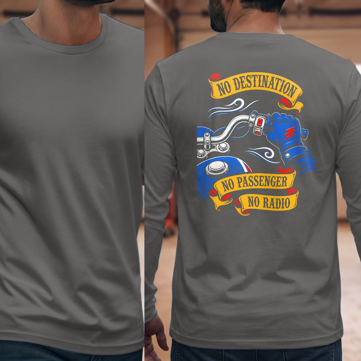Graphite Heather | Full Back