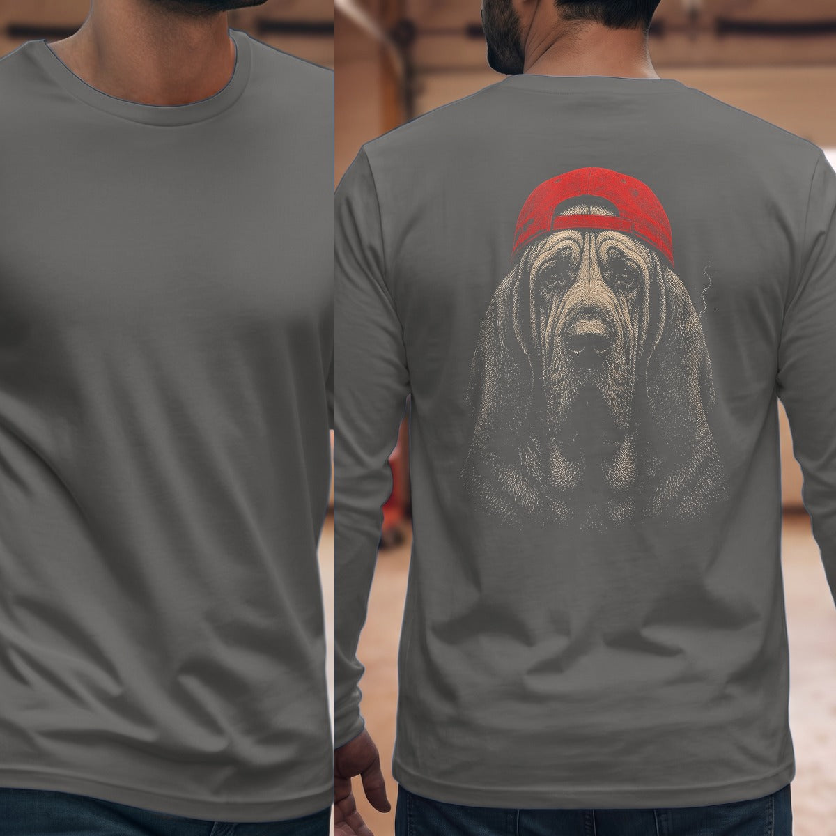 Graphite Heather | Full Back
