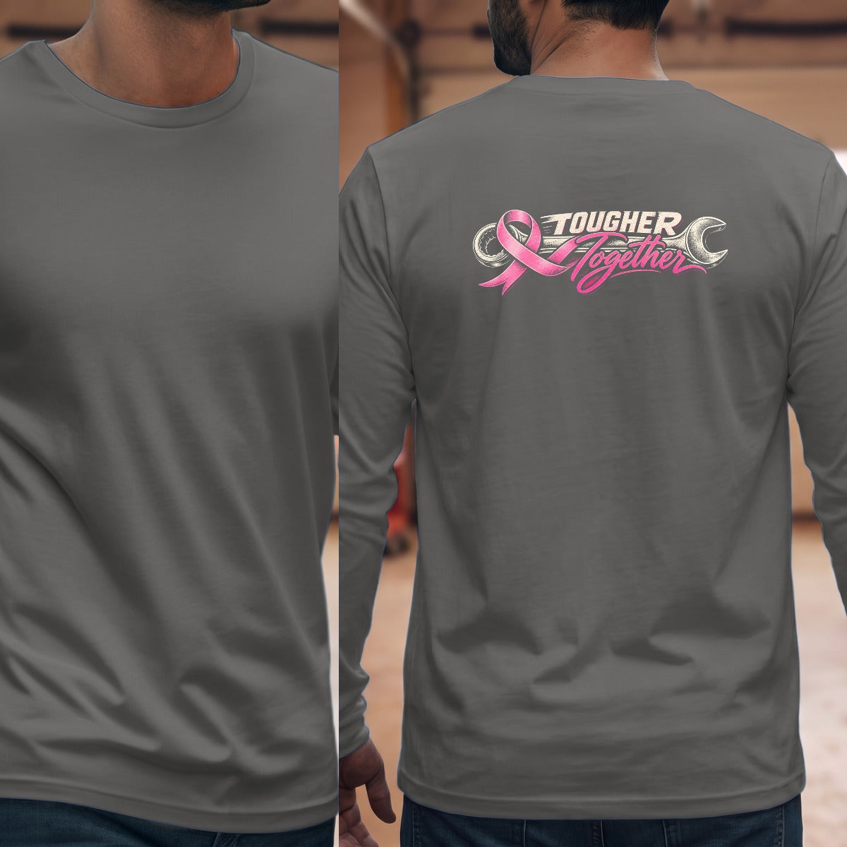 Graphite Heather | Full Back