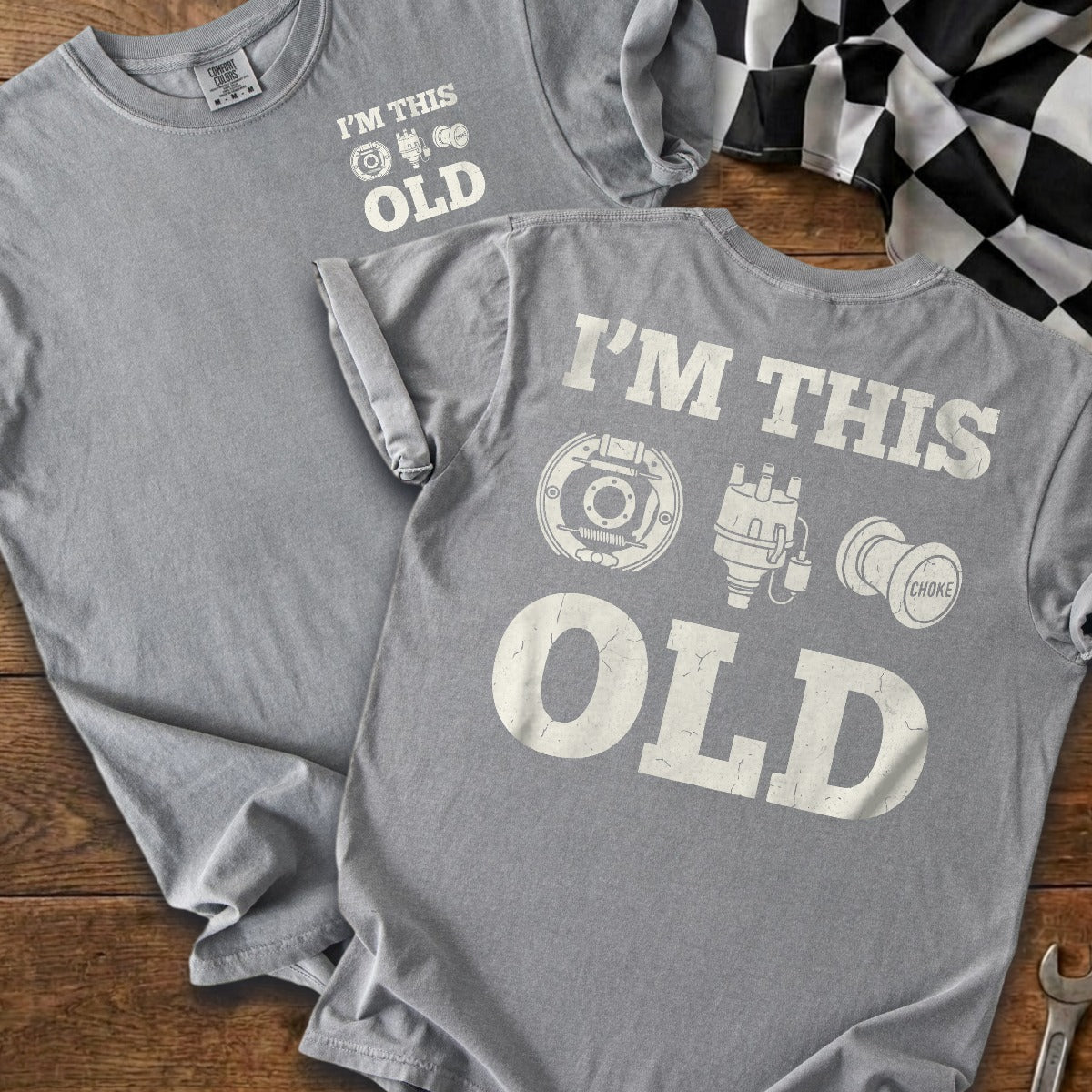 Grey | Front & Back