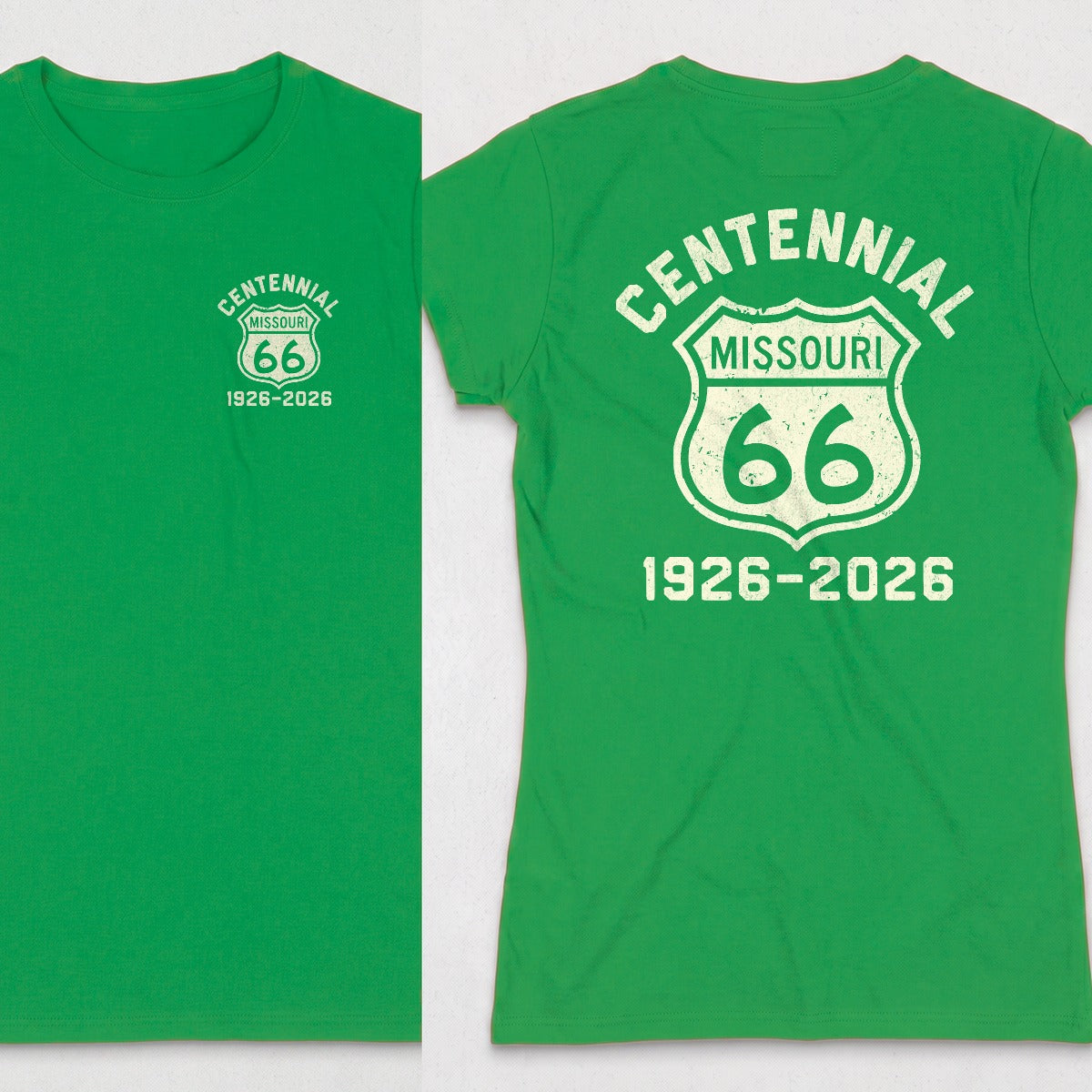 Irish Green | Left Chest + Back