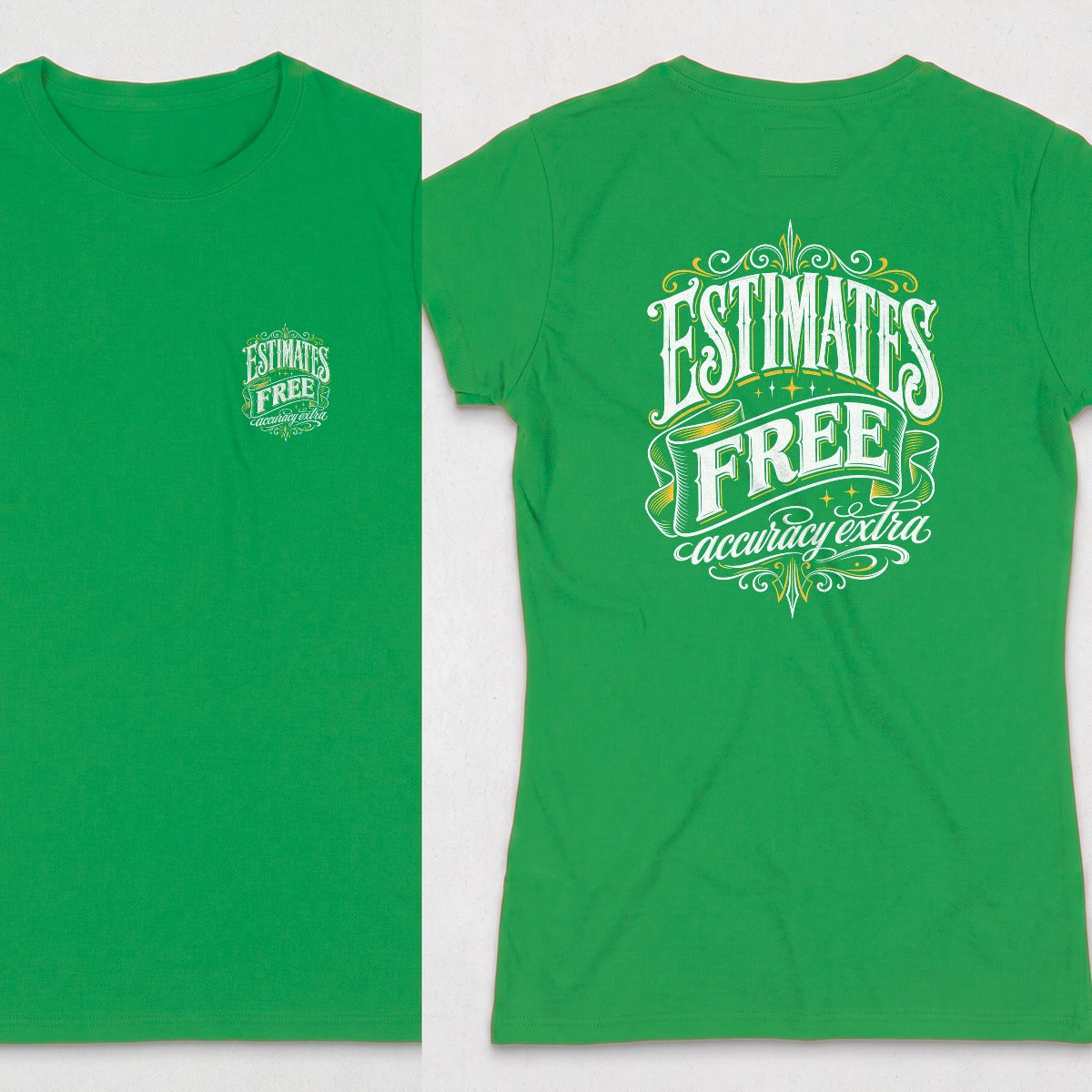 Irish Green | Front & Back