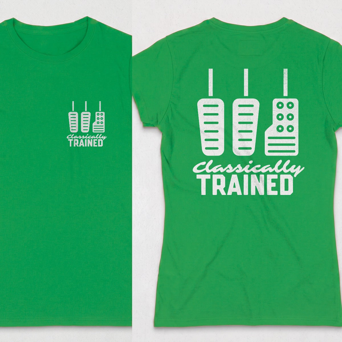 Irish Green | Left Chest + Back