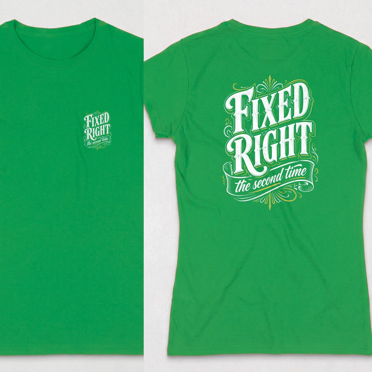 Irish Green | Front & Back