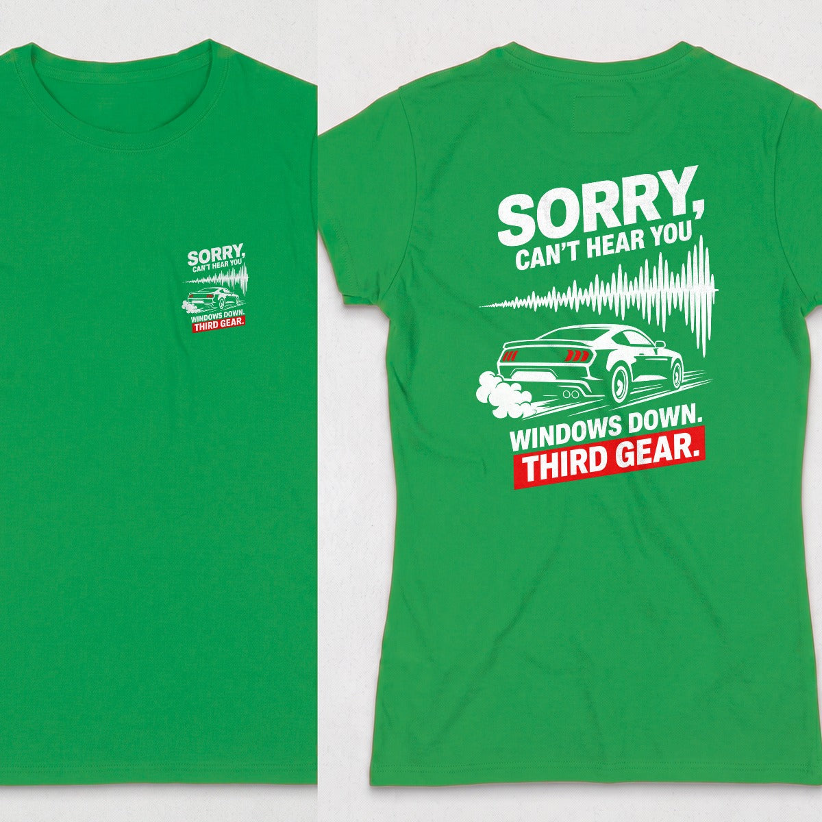 Irish Green | Front & Back