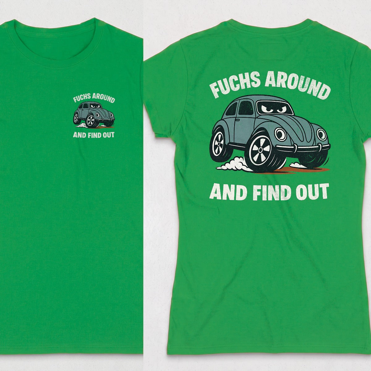 Irish Green | Left Chest + Back