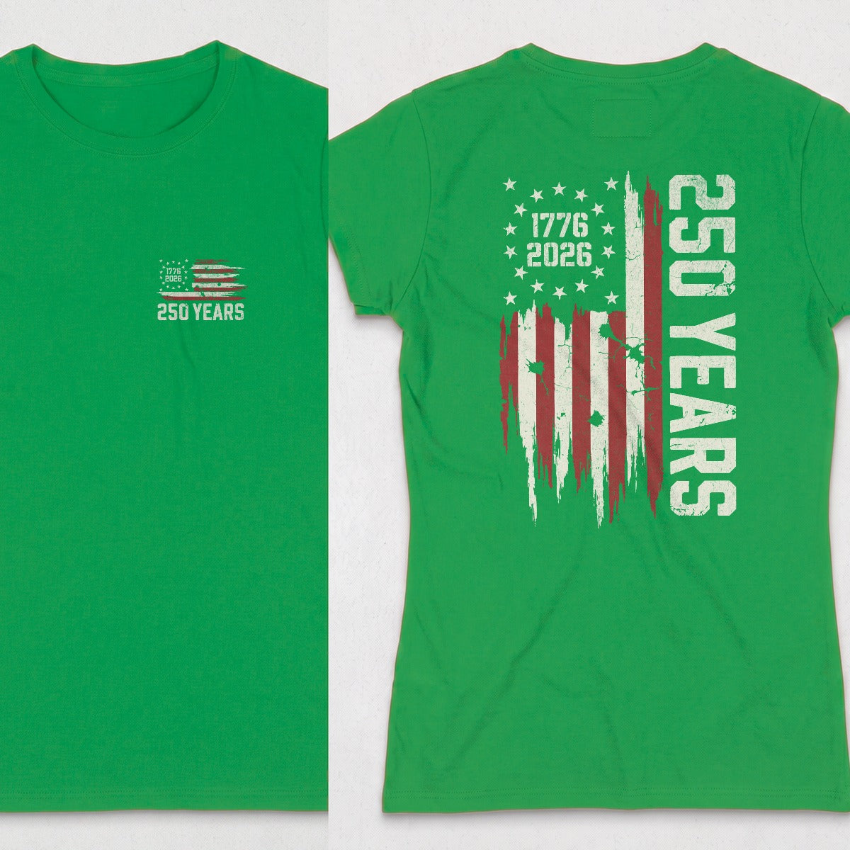 Irish Green | Front & Back