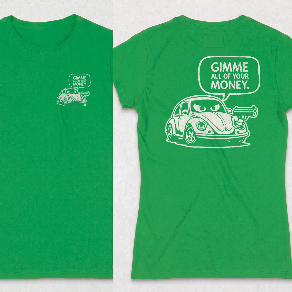 Irish Green | Left Chest + Back