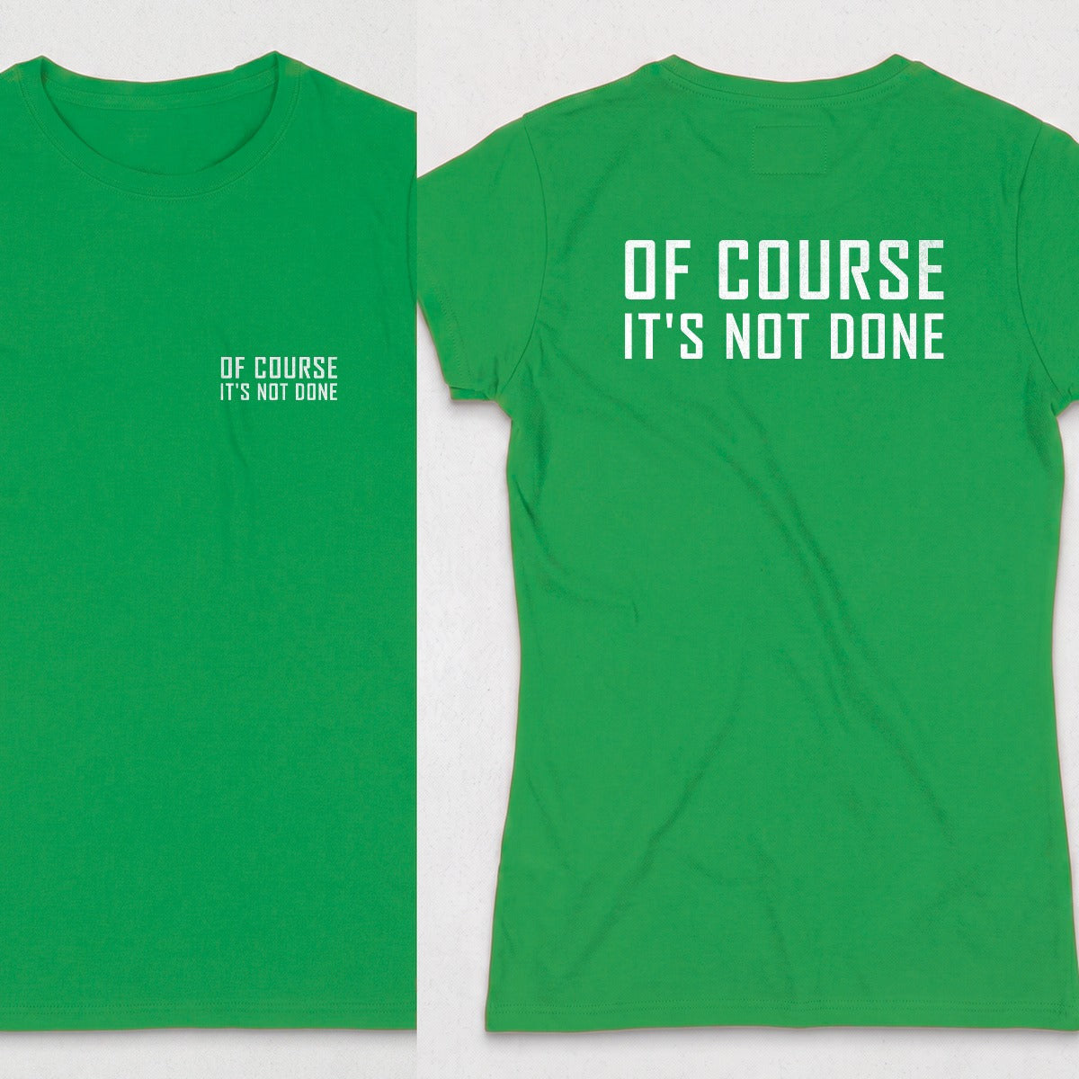 Irish Green | Front & Back