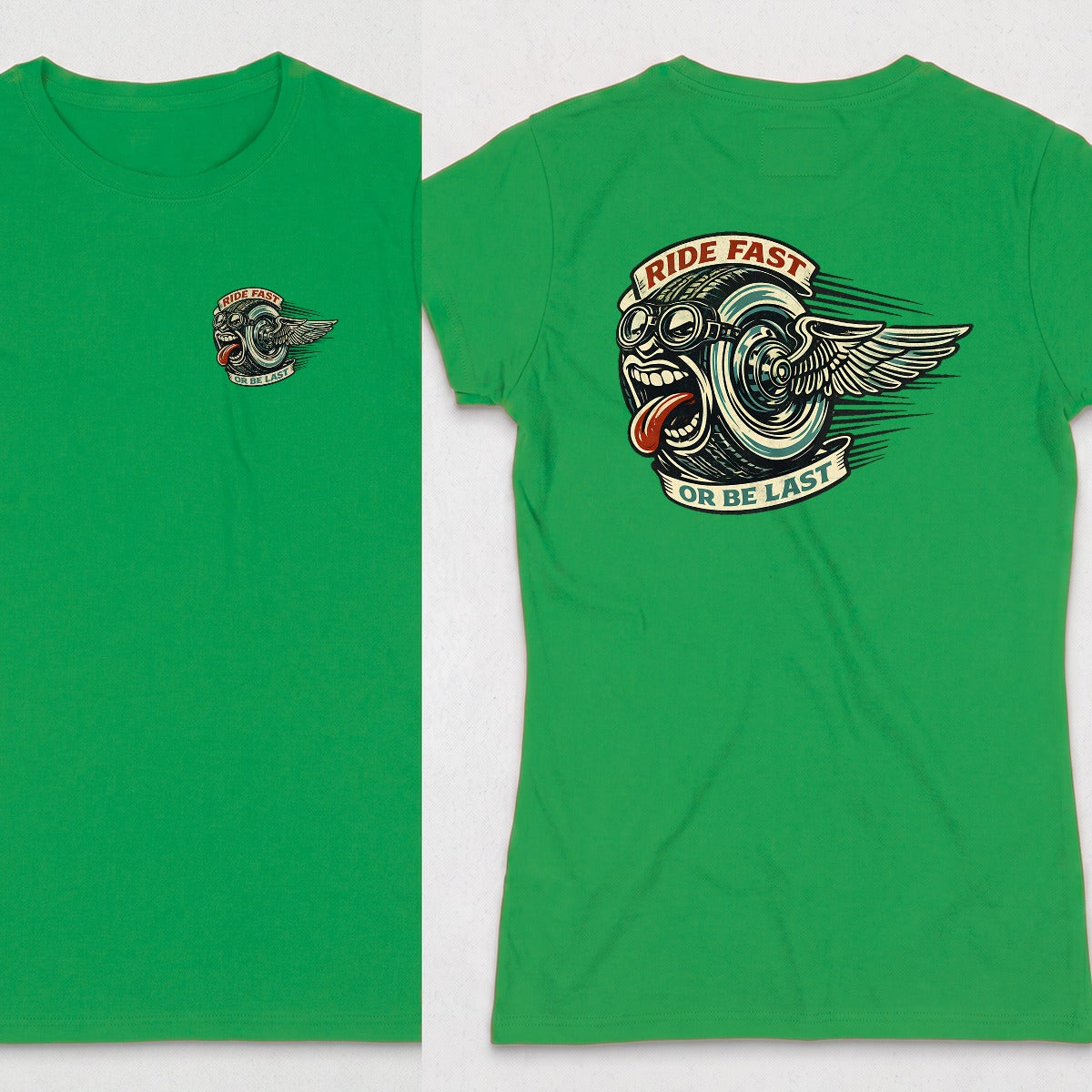 Irish Green | Left Chest + Back
