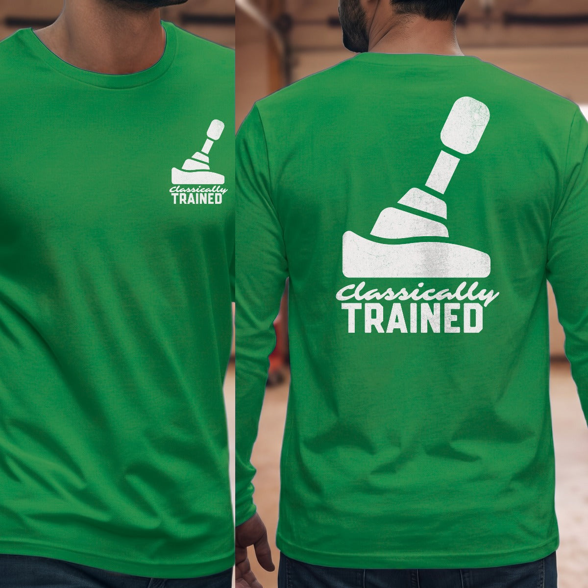 Irish Green | Left Chest + Back