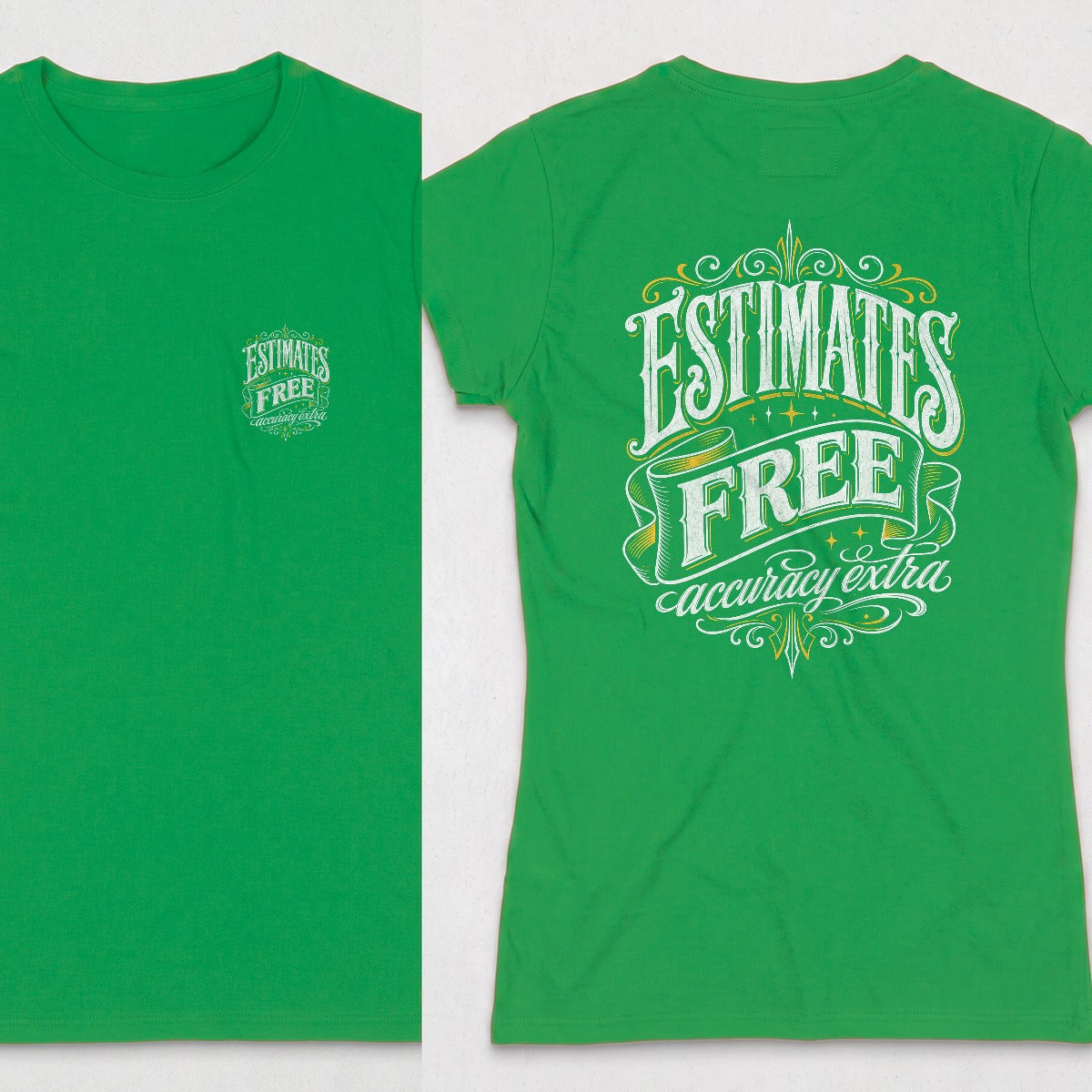 Irish Green | Front & Back