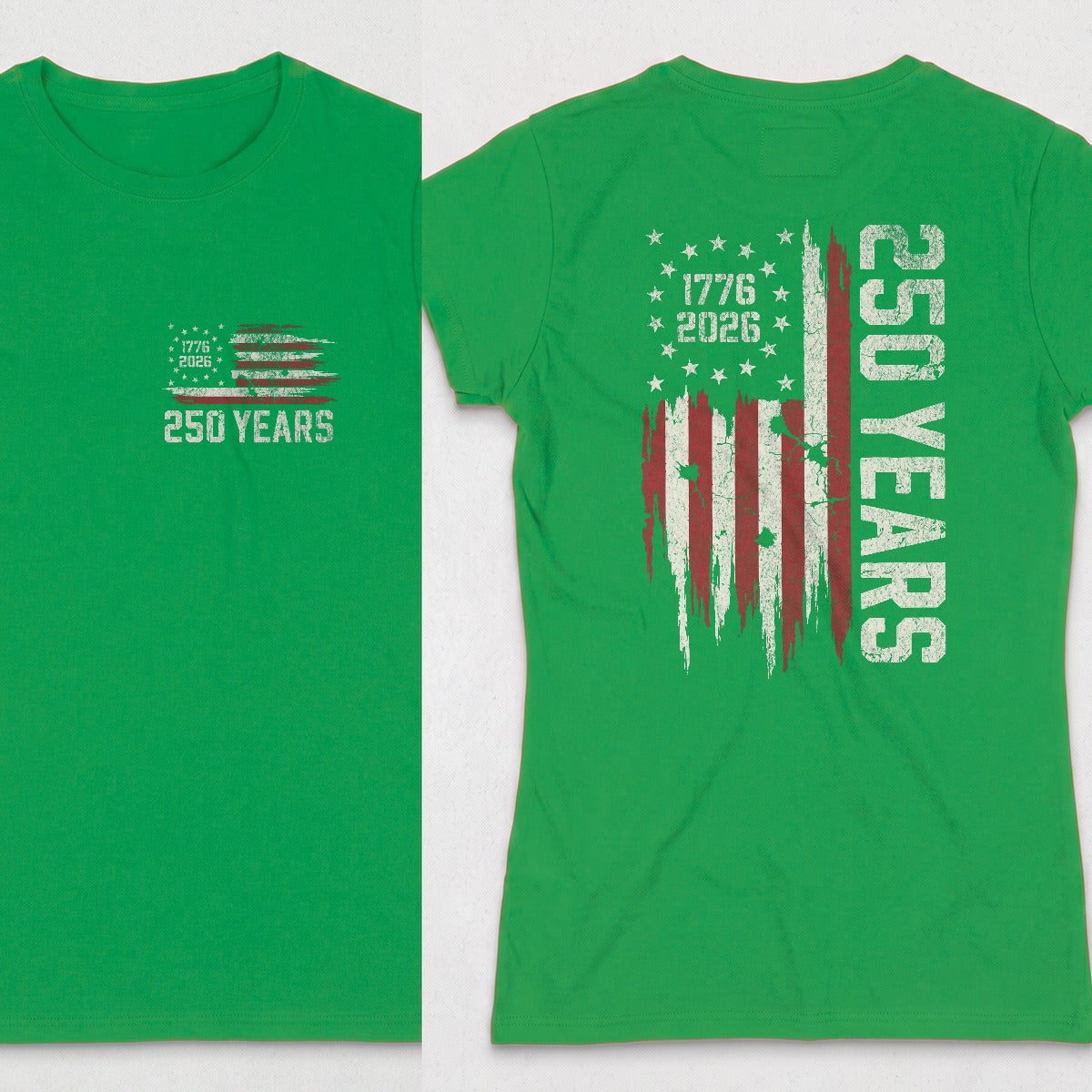 Irish Green | Front & Back
