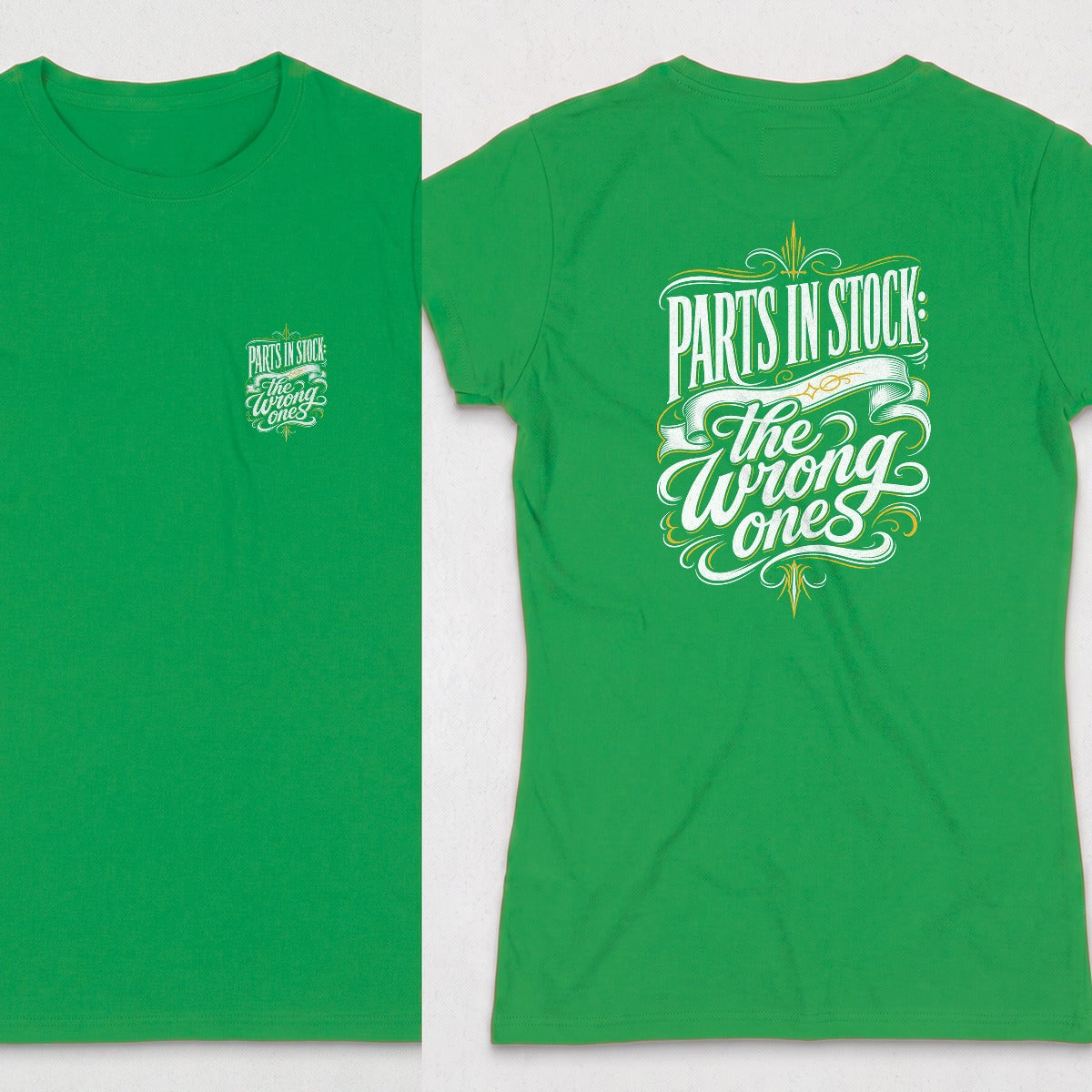 Irish Green | Front & Back