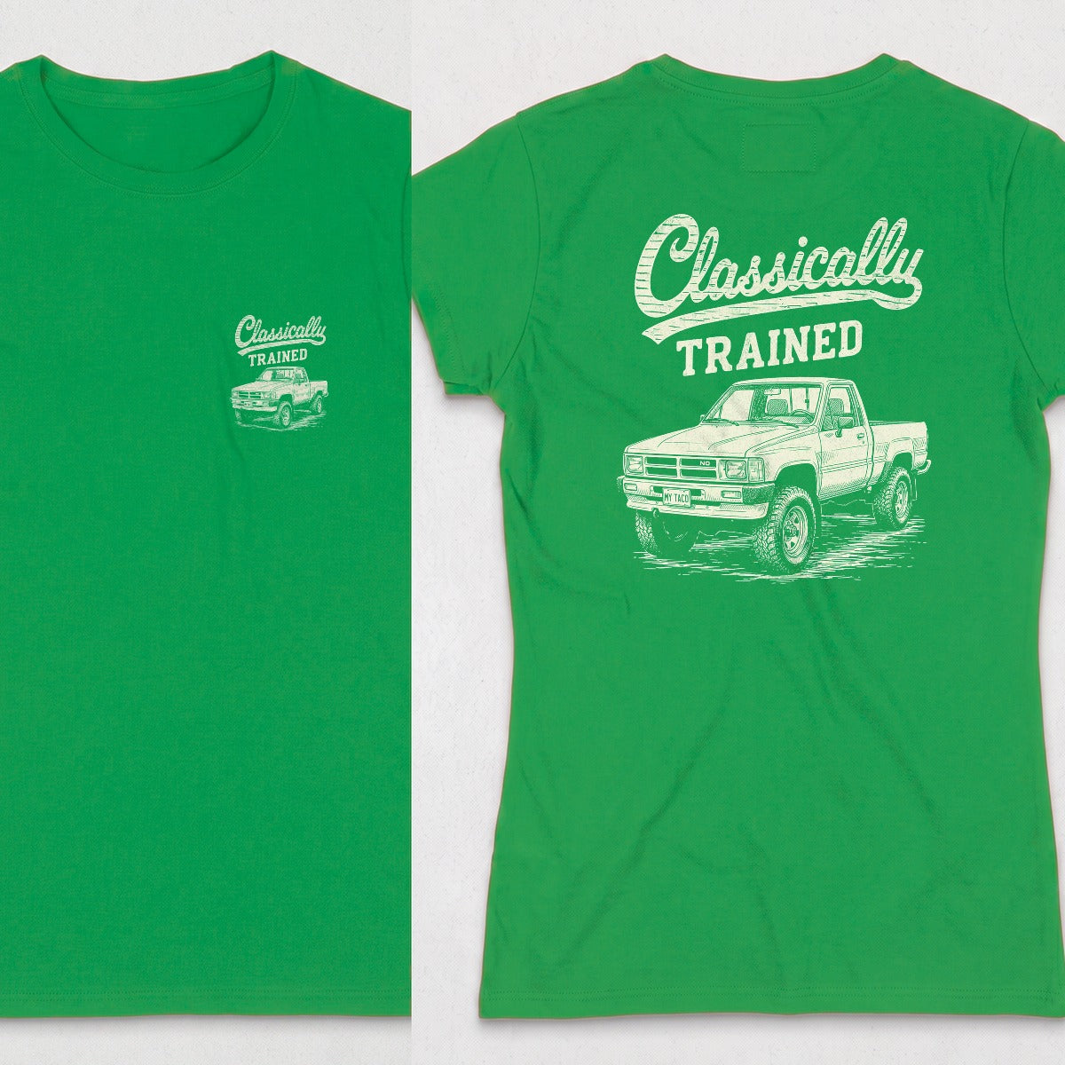 Irish Green | Front & Back
