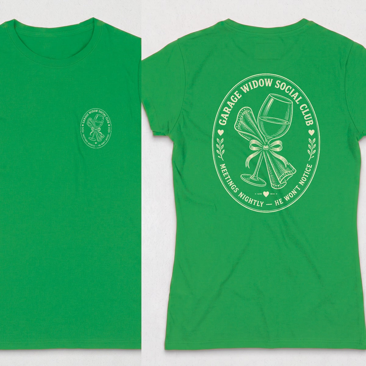 Irish Green | Front & Back