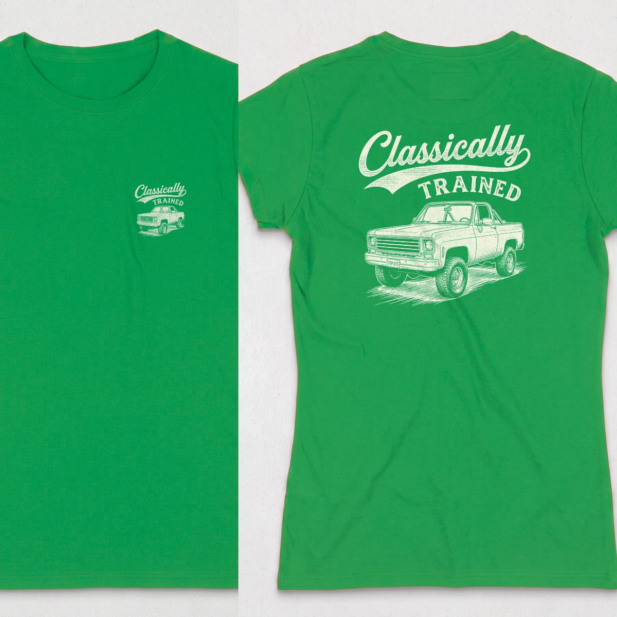 Irish Green | Front & Back