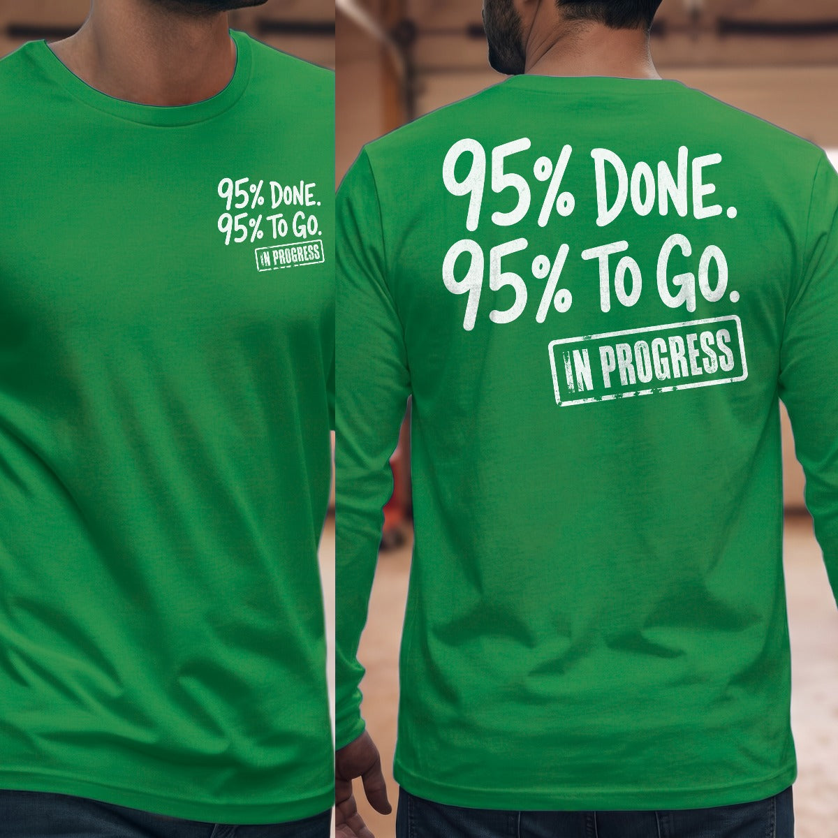Irish Green | Front & Back