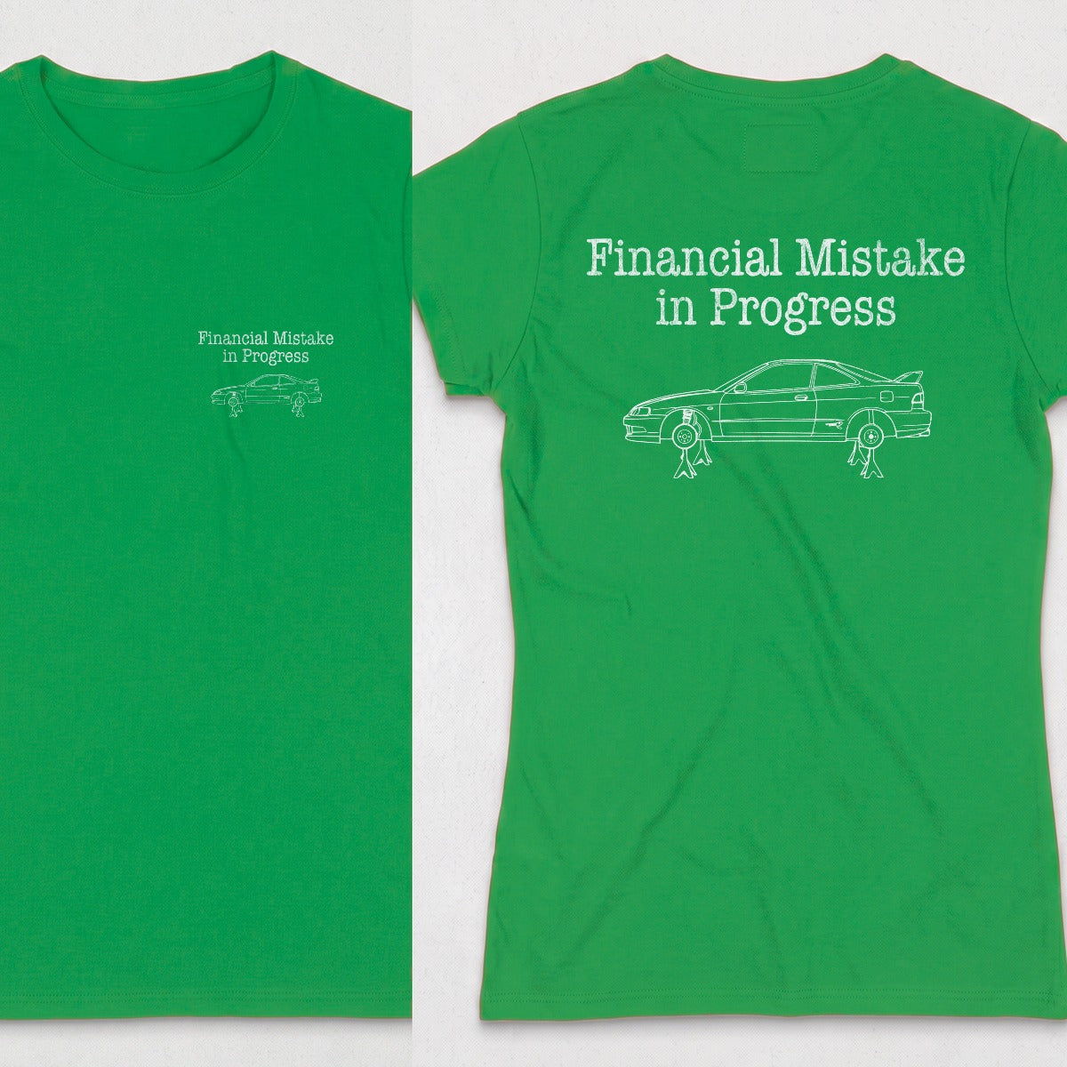 Irish Green | Left Chest + Back
