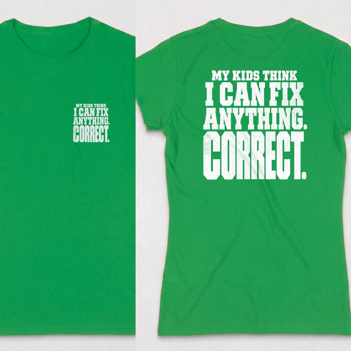 Irish Green | Front & Back