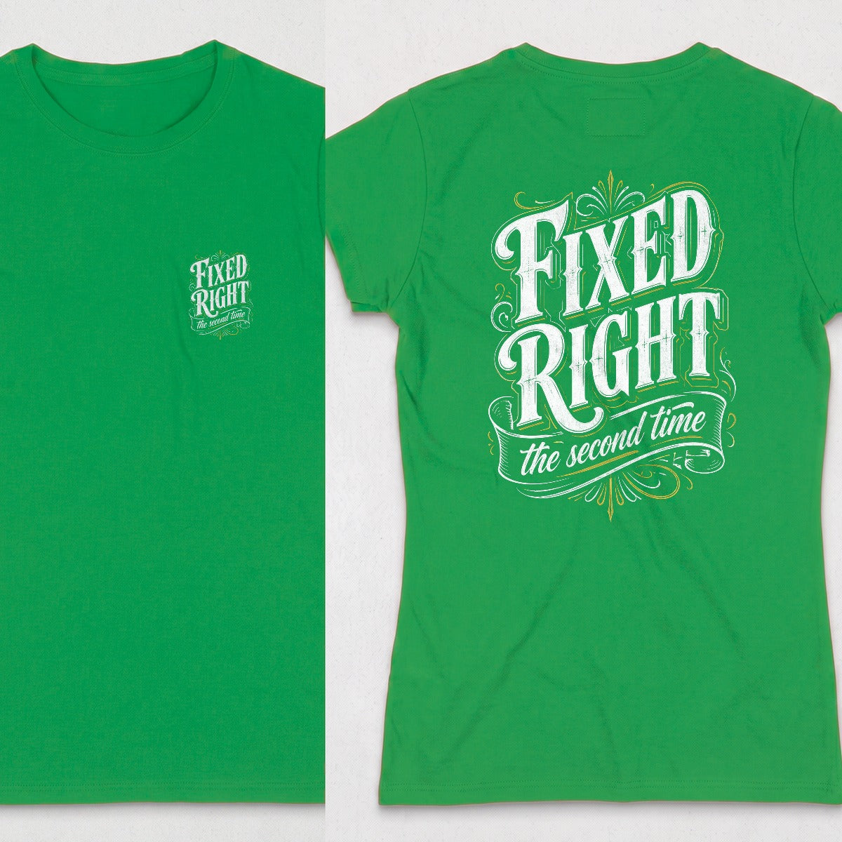Irish Green | Front & Back