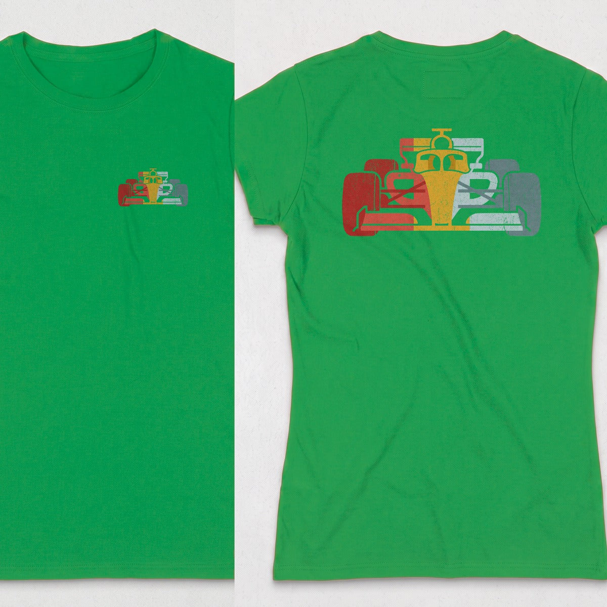 Irish Green | Left Chest + Back