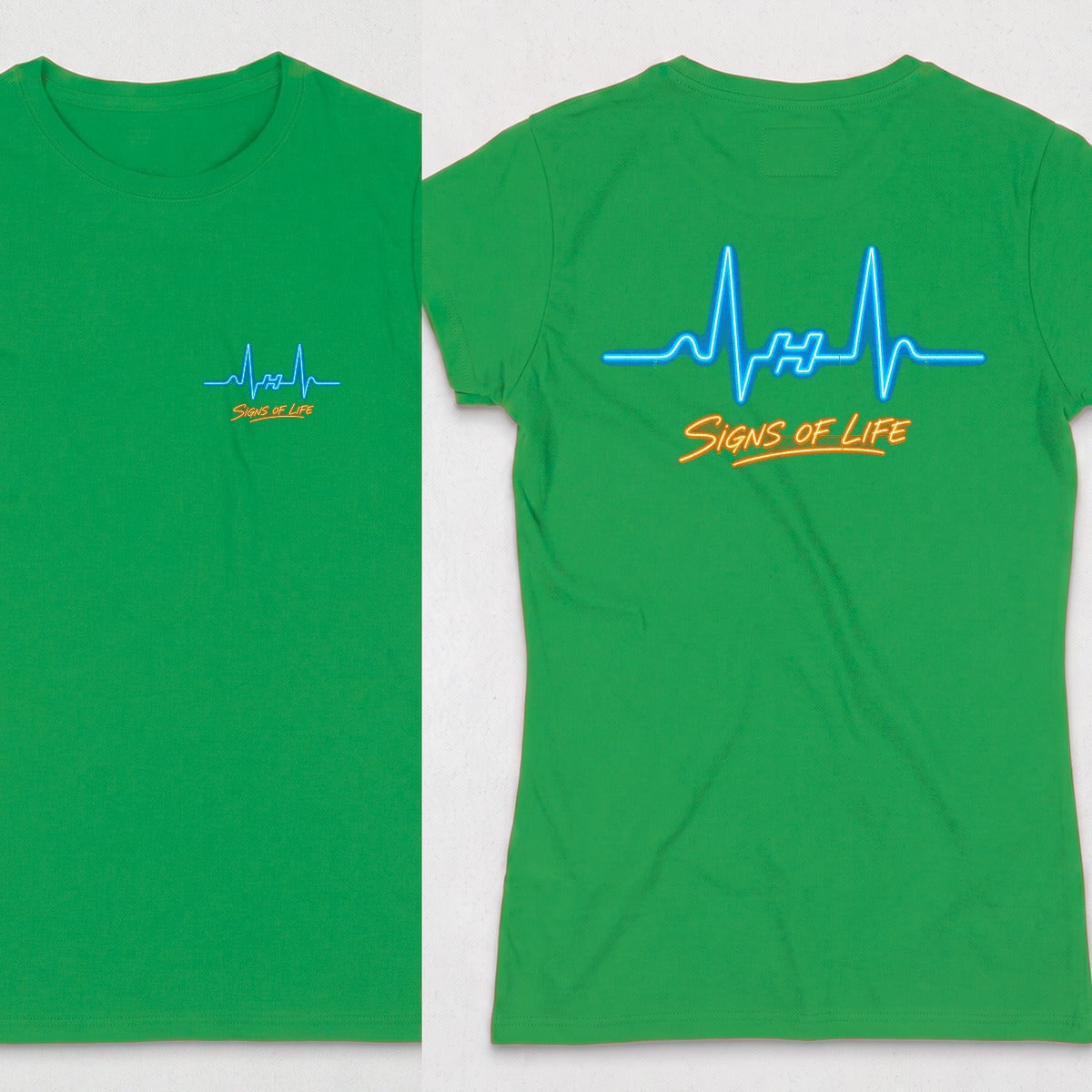 Irish Green | Left Chest + Back