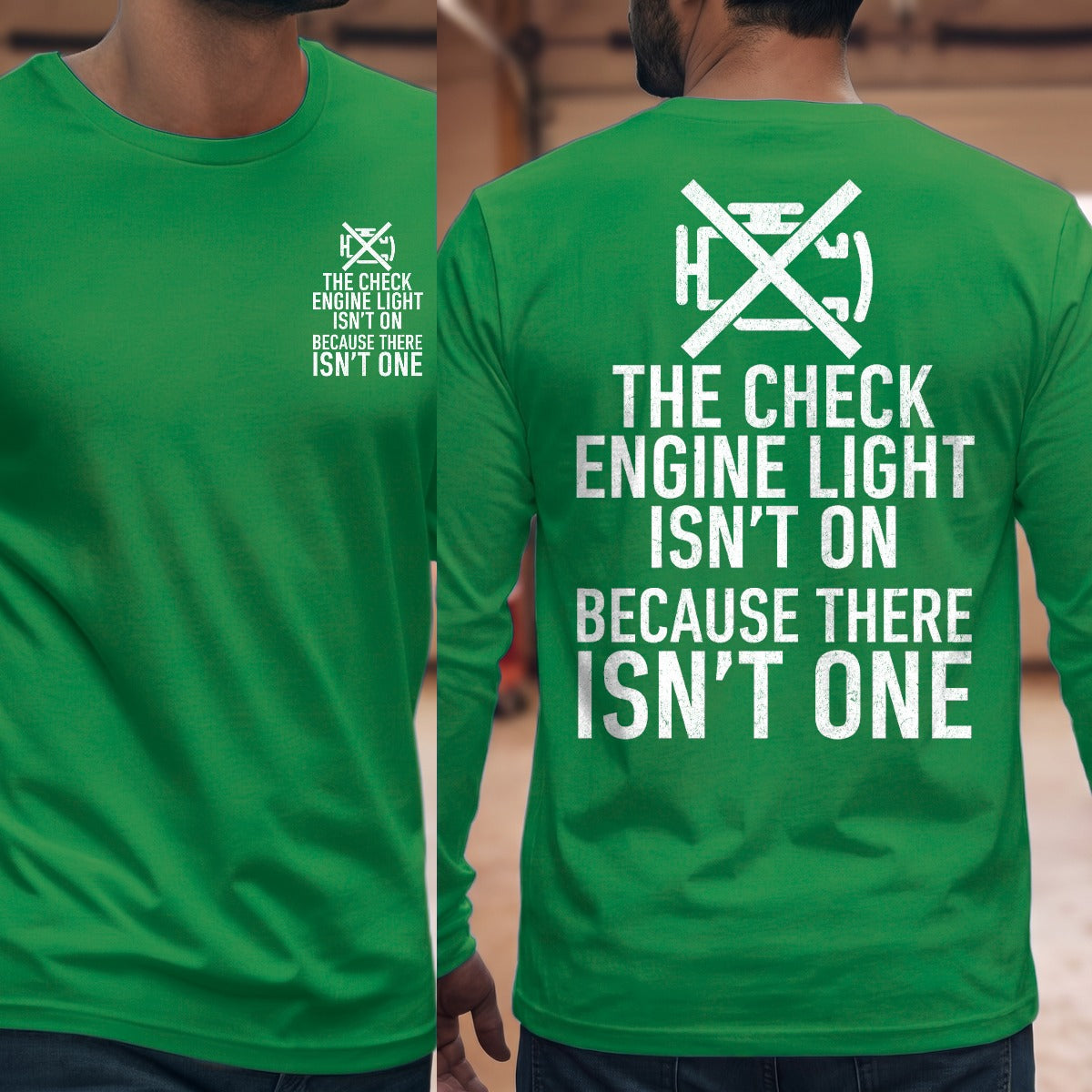 Irish Green | Front & Back