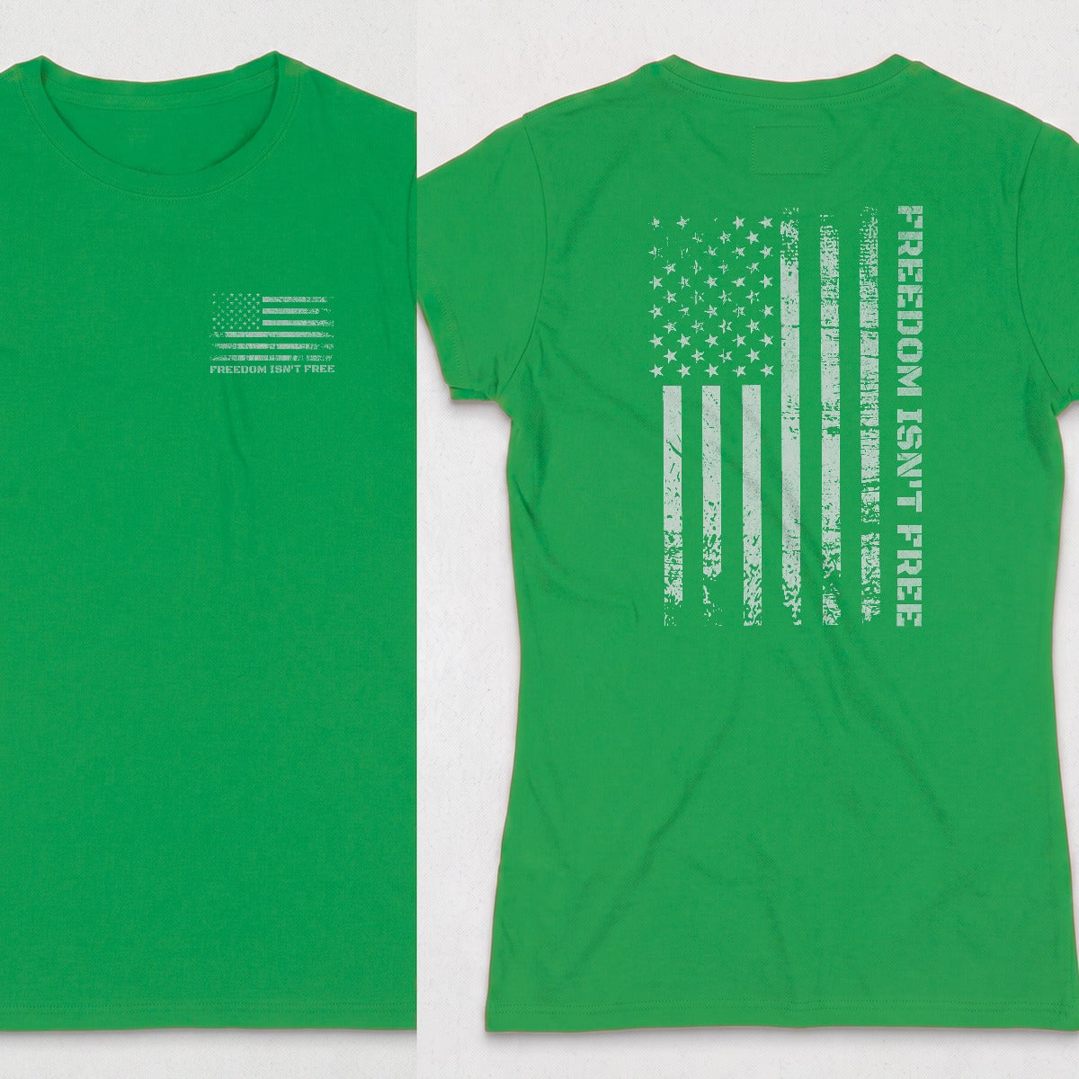 Irish Green | Left Chest + Back