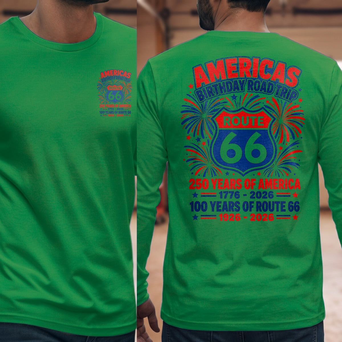 Irish Green | Front & Back