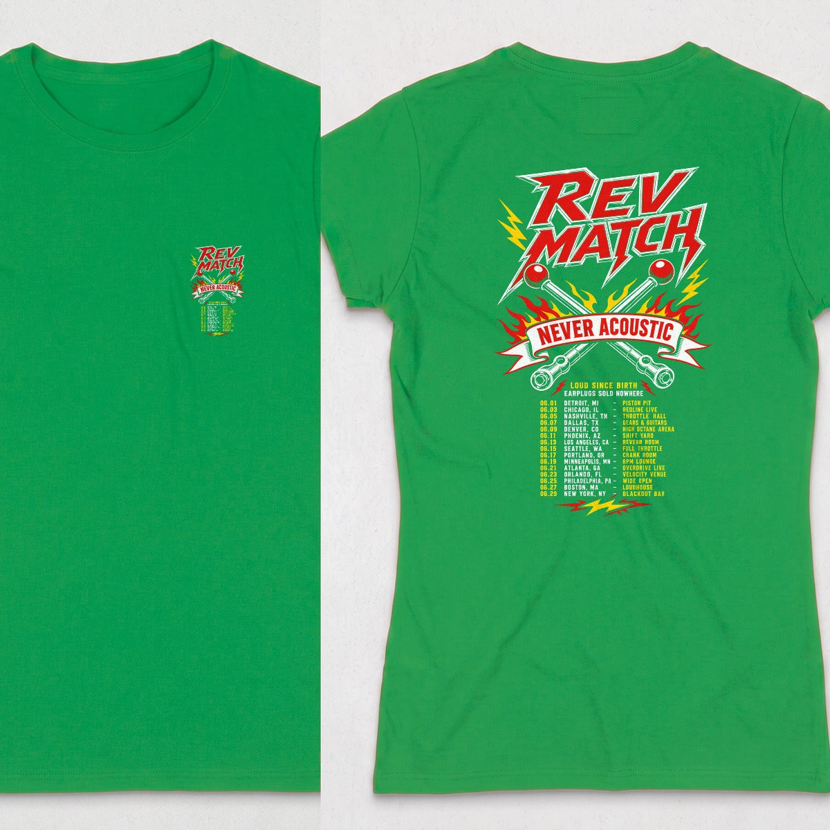 Irish Green | Front & Back