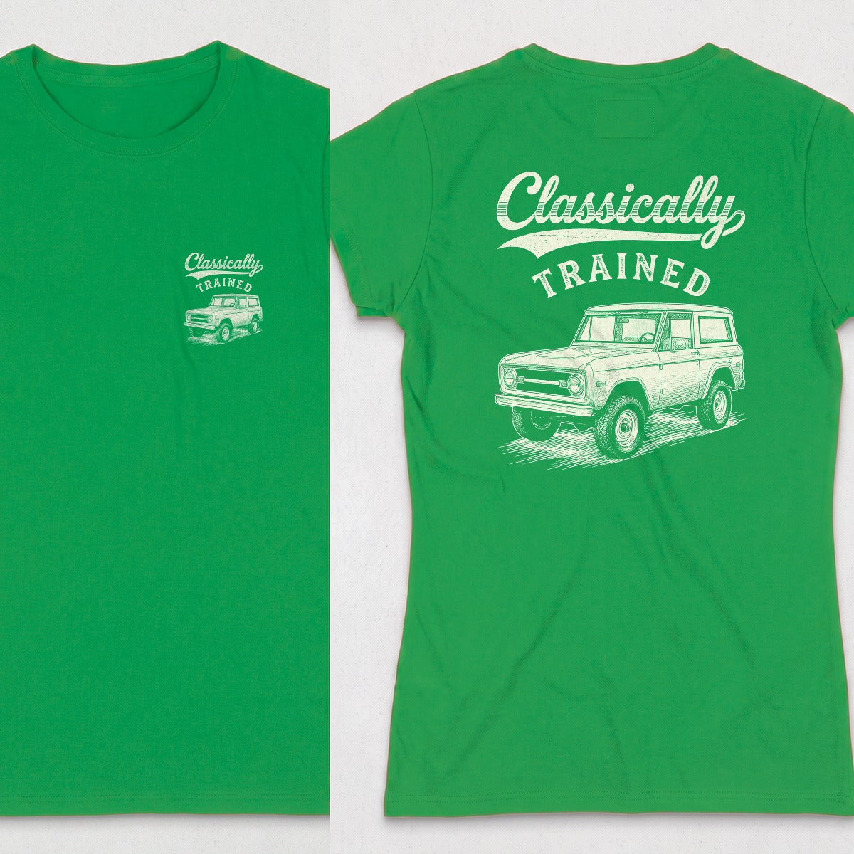 Irish Green | Front & Back