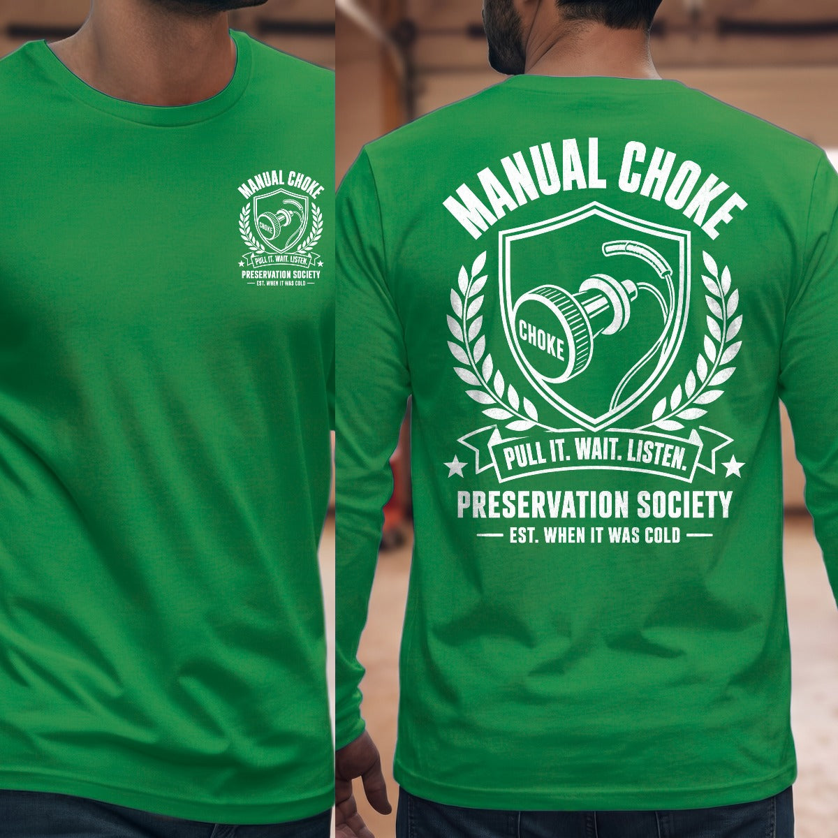 Irish Green | Front & Back