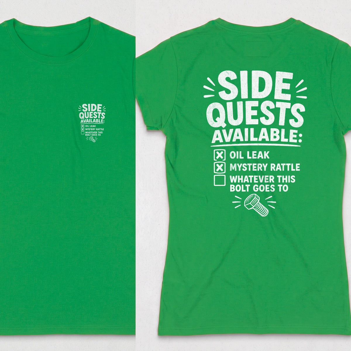 Irish Green | Front & Back