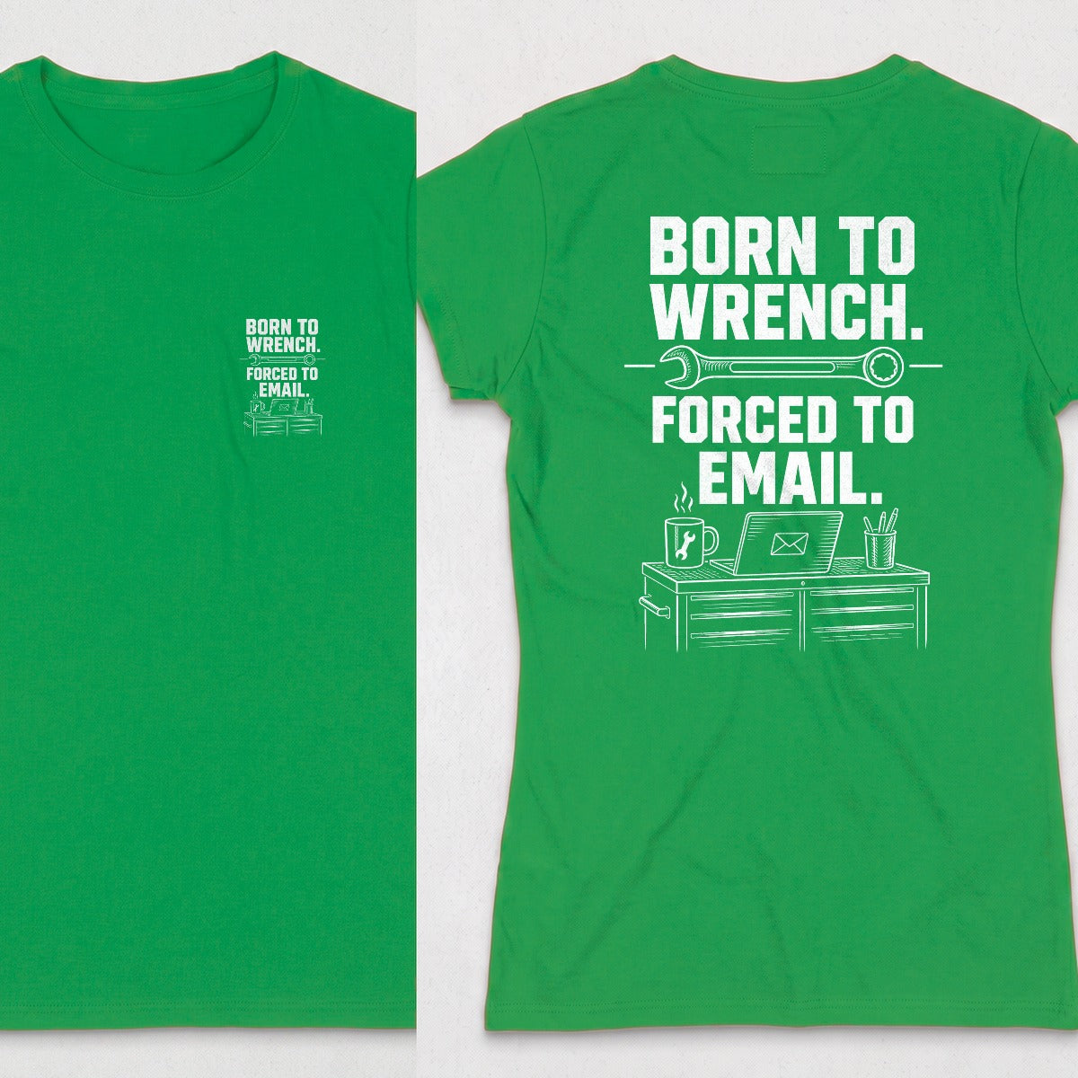 Irish Green | Front & Back