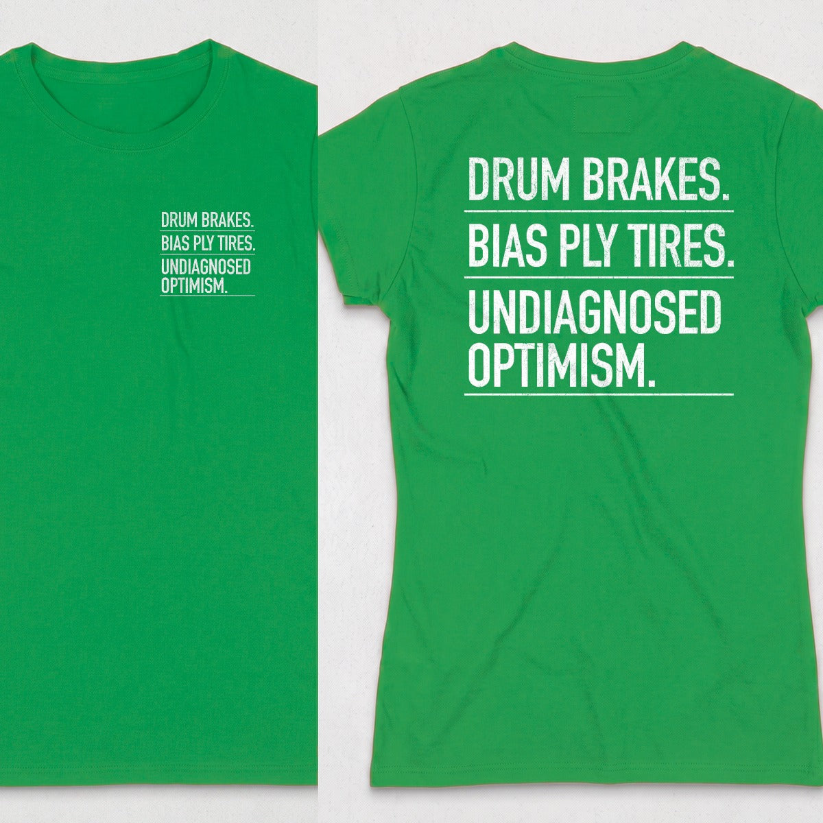 Irish Green | Left Chest + Back