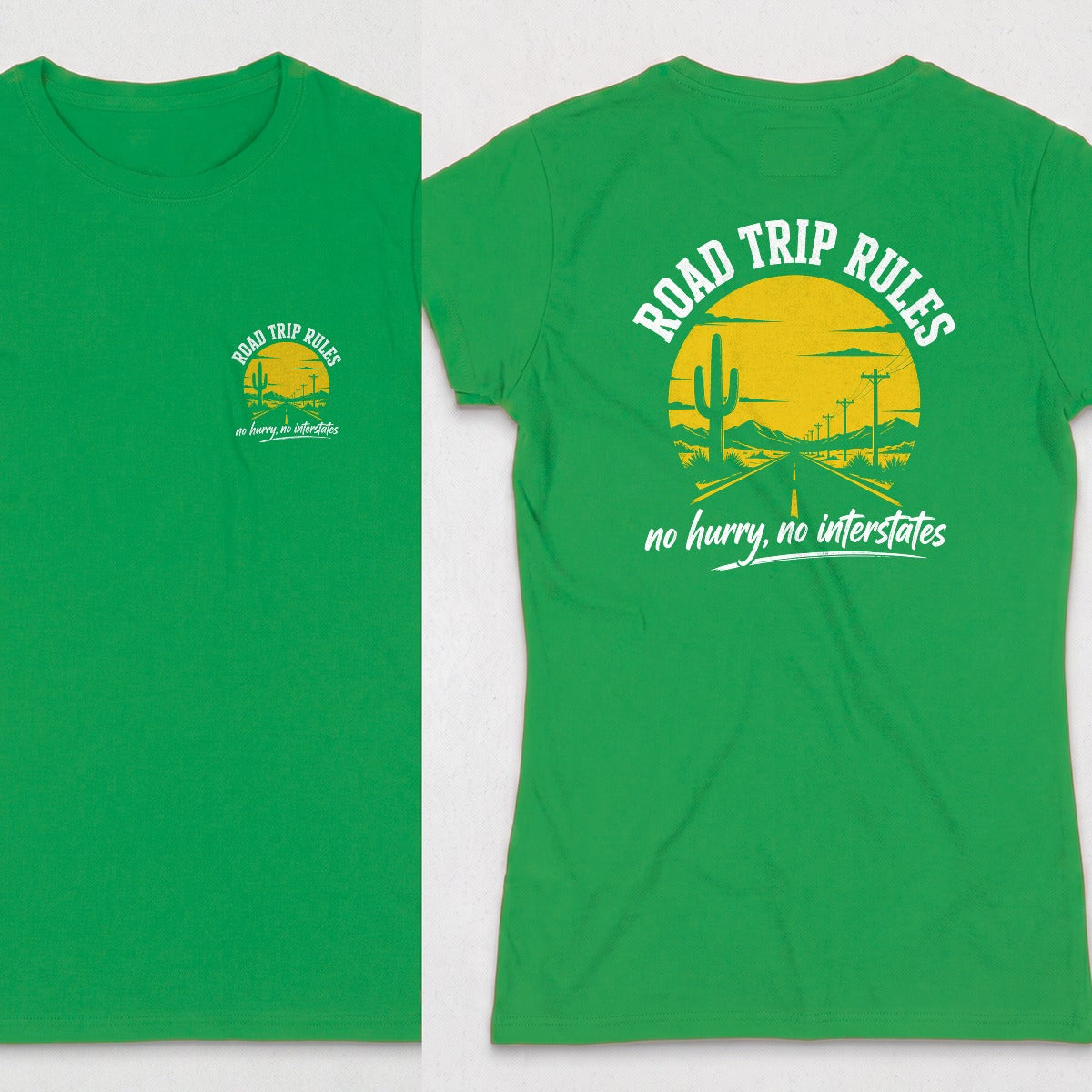 Irish Green | Front & Back